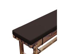 Générique Coussin de Banc de Jardin épais et imperméable pour 2/3 Places, Coussin de siège rectangulaire 110 x 45 cm pour Une Utilisation intérieure/extérieure. Coussin de Banc Durable Couleur ca