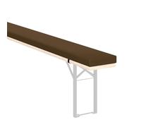 Générique Coussin De Banc ExtéRieur ImperméAble 110/120/150/180 Cm 2/3/4 Places IntéRieur Coussin De Banc Lavable AntidéRapant Assise Coussin pour Meubles De Jardin Terrasse,J 36,140x23x3cm