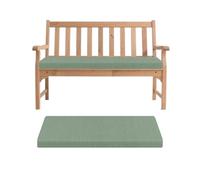 Générique Coussin de Banc Interieur 1 2 3 ou 4 Places, Coussin de Siège de Banc 120x40 100x40 200x40 110x30cm,Coussin d'assise 5cm d'épaisseur pour Jardin Terrasse Palette,Vert,140x30x5cm