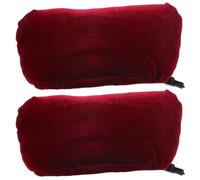 Générique Coussin de Béquille sous L'aisselle en Coton et Mousse, Design Unique Remplaçable, Coussinet Antidérapant Rouge pour Confort et Protection Quotidienne