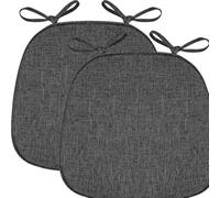 Générique Coussin De Chaise D'extérieur en Forme de trapèze Assise Confortable,Coussin De Siège Antidérapant Lavable pour Chaise Bureau, pour Intérieure(T,2pcs)