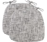 Générique Coussin De Chaise D'extérieur en Forme de trapèze Assise Confortable,Coussin De Siège Antidérapant Lavable pour Chaise Bureau, pour Intérieure(M,2pcs)