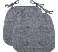 Générique Coussin De Chaise D'extérieur en Forme de trapèze Assise Confortable,Coussin De Siège Antidérapant Lavable pour Chaise Bureau, pour Intérieure(R,2pcs)