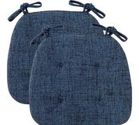 Générique Coussin De Chaise D'extérieur en Forme de trapèze Assise Confortable,Coussin De Siège Antidérapant Lavable pour Chaise Bureau, pour Intérieure(Q,2pcs)