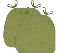Générique Coussin De Chaise D'extérieur en Forme de trapèze Assise Confortable,Coussin De Siège Antidérapant Lavable pour Chaise Bureau, pour Intérieure(G,2pcs)