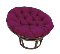 Générique Coussin de Chaise épais en Forme d'œuf, Coussin Rond Violet de qualité supérieure pour fauteuils Suspendus Moelleux - Coussin de détente Confortable pour l'intérieur et l'extérieur, pour Un