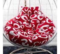 Générique Coussin de Chaise Pivotante Coussin de Chaise Suspendu de Patio Doux pour Extérieur et Intérieur Panier Suspendu Mobilier d'Intérieur et D'extérieur Doux Inclinable,C,120cm