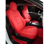 Générique Coussin De Couverture Sièges Voiture Accessoires Intérieurs en Cuir Full Surround pour Tesla Modèle 3 Y S(2)