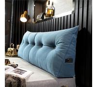 Générique Coussin De Lecture Triangulaire Appuie-Tête en Chenille Solide Support Lombaire Gros Oreiller Dossier Dossier Appui-Tête Amovible Coussin Dossier Canapé,008,180 * 50 * 20cm