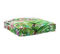 Générique Coussin de Palette pour siège Jungle Tropical 80x80x12 cm en Tissu Ox,Coussins de chaises & canapés,3.5KG-42001517