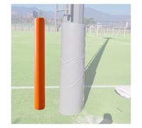 Générique Coussin De Panier Basket,Coussinets Cylindriques Amovibles 2 Cm D'épaisseur,Protection des Joueurs for Courts Tennis,Jardins d'enfants(Orange,Dia 11.4cm)