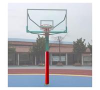 Générique Coussin De Panier Basket,Design Enveloppant for Jardin d'enfants,Poteaux Ronds, Patch Souple,for Garage D'école (Support Non Inclus)(Red,Dia 22cm)