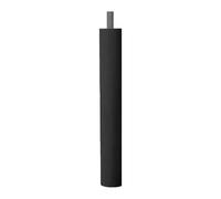 Générique Coussin De Poteau De Basket-Ball, Coussin De Poteau Rond Enveloppant, Rembourrage De Poteau De Parking Portable, Utilisation Toutes Saisons(Black,Dia 16.5cm/6.5in)