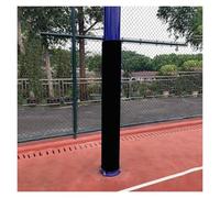 Générique Coussin De Poteau De Basket-Ball,Coussin De Poteau Rond Enveloppant,Rembourrage De Poteau De Parking Toutes Saisons, for Garage,Salle De Sport,Aire Jeux(Black,Dia 14cm/5.5in)