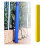 Générique Coussin De Poteau De Basket-Ball, Coussin De Poteau Rond Enveloppant Toutes Saisons, Rembourrage De Poteau De Parking Portable, Assemblage Facile(Yellow,Dia 22cm/8.7in)