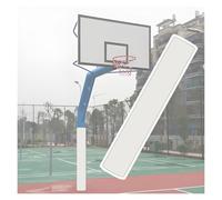 Générique Coussin De Poteau De Basket-Ball,Coussin De Tige Rond Enveloppant,Coussins Colonne De Parking Toutes Saisons,for Une Utilisation Intérieure Et Extérieure(White,Dia 11.4cm/4.5in)