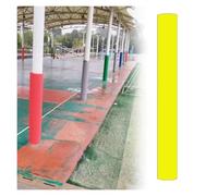Générique Coussin De Poteau De Basket-Ball Extérieur,Coussin De Tige Rond Enveloppant,Coussins De Colonne De Parking Toutes Saisons,for Garage De Terrain De Sport(Yellow,Dia 22cm/8.7in)