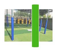 Générique Coussin De Poteau De Basket-Ball Rond, Coussin De Poteau De Parking Portable, Rembourrage Tampon Toutes Saisons, for Salle De Sport, Garage, Aire De Jeux(Green,Dia 22cm/8.7in)