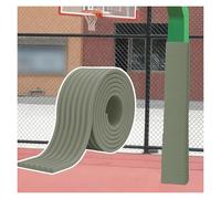 Générique Coussin De Poteau De Panier De Basket, Rembourrage De Poteau De sous-Sol Entièrement Enveloppant,Coussinets De Protection Résistants Aux Intempéries(Gray,2PCS)