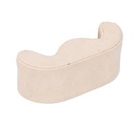 Générique Coussin de Présentation pour Montre en Mousse Eva à Haute Élasticité, Revêtement en Suédine Beige, Petit Oreiller de Montre pour Exposer et Protéger Bijoux, Accessoire
