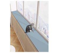 Générique Coussin de Rebord de fenêtre, Tapis de Protection Absorbant et imperméable for Plantes, Chat ou Chien, Doublure de fenêtre en Baie for la Maison(Blue,23.62x23.62in/60x60cm)
