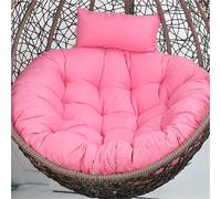 Générique Coussin De Rechange Épais Et Confortable pour Fauteuil Suspendu Œuf, avec Appui-tête Intégré. Doux Et Résistant, Il Convient Aussi Bien À L'intérieur Qu'à L'extérieur