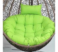 Générique Coussin De Rechange Épais Et Confortable pour Fauteuil Suspendu Œuf, avec Appui-tête Intégré. Doux Et Résistant, Il Convient Aussi Bien À L'intérieur Qu'à L'extérieur