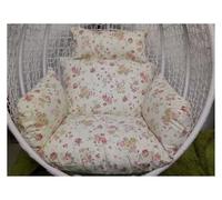 Générique Coussin de Remplacement Doux pour Fauteuil Suspendu « œuf » ou Panier, avec appuie-tête - pour Usage intérieur et extérieur, Maison et Jardin (Fauteuil Non Inclus)