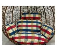Générique Coussin de Remplacement Doux pour Fauteuil Suspendu « œuf » ou Panier, avec appuie-tête - pour Usage intérieur et extérieur, Maison et Jardin (Fauteuil Non Inclus)
