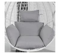 Générique Coussin De Remplacement pour Fauteuil Suspendu « Œuf » (Rembourrage en Coton PP) avec Appui-tête - Coussin pour Balancelle-Panier (intérieur/extérieur) - (Fauteuil Non Inclus)