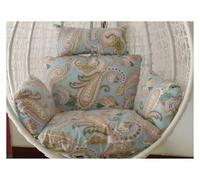 Générique Coussin de Remplacement pour Fauteuil œuf (intérieur/extérieur) avec Appui-tête et accoudoirs, pour balancelle Suspendue et hamac (Fauteuil Non Inclus)