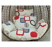 Générique Coussin de Remplacement pour Fauteuil œuf (intérieur/extérieur) avec Appui-tête et accoudoirs, pour balancelle Suspendue et hamac (Fauteuil Non Inclus)