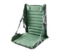 Générique Coussin de Siège Gonflable Pliable, Léger et Aéré, avec Sangles Réglables, en Nylon TPU. Convient pour Le Camping, Les et Autres événements en, Vert