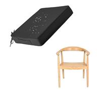 Générique Coussin De Siège pour Chaise D'extérieur Imperméable,Épaisseur 3/5/8/10cm,Coussin De Jardin Antidérapante Galette De Sol Rehausseur De Siège pour Cuisine Et Terrasse,Dark Gray,35x35x5cm