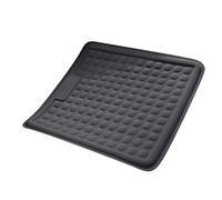 Générique Coussin De Siège - Silicone | Galette en Gel | Support Lombaire Alvéolé pour Chaise Bureau Voiture Confort Soulagement Pression Usage Assis