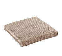 Générique Coussin de Sol Tatami | Coussin de siège Plat en Paille Rustique tissée | Oreiller de Sol rembourré Respirant, Coussin de méditation de Yoga pour la Maison, Le Salon, Le Jardin extérieur