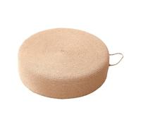 Générique Coussin de Sol Tatami Rond, Pouf Futon, Oreiller de Lecture en Corde de, Finition Artisanale, Convient pour Le Bureau Ou La Chambre, 10 cm d'épaisseur