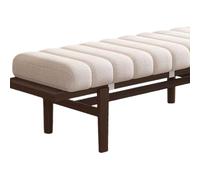 Générique Coussin D'intérieur pour Banc 120x40 100x35 80x40 150x40,4,5cm D'épaisseur Coussin De Banquette Rectangulaire Antidérapant pour Les Baies Vitrées,Fauteuils,Terrasses,Blanc,30x70cm