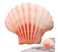 Générique Coussin en Forme de Coquille - Coussin d'insertion 3D en Forme de Coquillage de conque | Oreiller décoratif en d'étoile de mer en Coquille de mer drôle pour canapé-lit