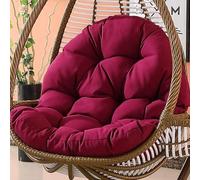 Générique Coussin Fauteuil Suspendu Oeuf - Coussin de Siège Épais et Imperméable pour Chaise Balancelle Hamac Jardin ExtérieurPurple,120x90cm