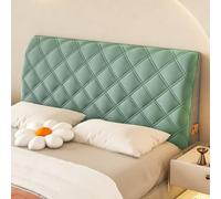 Générique Coussin matelassé de Style européen, épais et Moelleux, Extensible, Taille Standard Anti poussière pour décoration de la Chambre Vert Jumeaux : 100 cm (39")