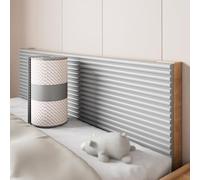 Générique Coussin Mural Gris Clair - Panneaux 3D Autocollants à décoller et à Coller pour têtes de lit de Chambre à Faire soi-même, Coins de Salle de Jeux, tatamis décora
