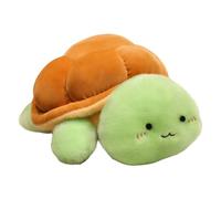 Générique Coussin Peluche Tortue Croissant, Doudou Mignon en Peluche - Jouet Adorable pour Enfants, Coussin de Soutien pour Dormir, Idée Cadeau Anniversaire Décoration Chambre (Vert, 30cm/12in)