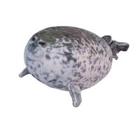 Générique Coussin Phoque Chubby Blob, Peluche Animale en Coton pour Garçons et Filles, Décoration Mignonne Coussin Animaux de l'Océan pour Lit ou Canapé, Cadeau pour Enfants