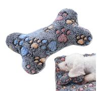 Générique Coussin pour Chien - Oreiller Moelleux à Soutien Cervical pour Animaux - Coussin Rembourré pour Chien en Forme d'Os - pour Petit Moyen Chat Chiot Dodo