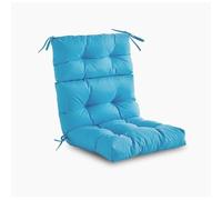 Générique Coussin pour Fauteuil à Bascule, Coussin imperméable à Dossier Haut pour Chaise Adirondack avec Attaches, Coussin d'assise épais rembourré en Coton PP pour mobilier intérieur et extérieur