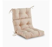 Générique Coussin pour Fauteuil à Bascule, Coussin imperméable à Dossier Haut pour Chaise Adirondack avec Attaches, Coussin d'assise épais rembourré en Coton PP pour mobilier intérieur et extérieur