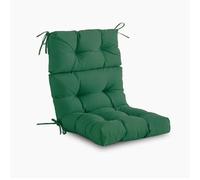 Générique Coussin pour Fauteuil à Bascule, Coussin imperméable à Dossier Haut pour Chaise Adirondack avec Attaches, Coussin d'assise épais rembourré en Coton PP pour mobilier intérieur et extérieur