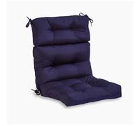 Générique Coussin pour Fauteuil à Bascule, Coussin imperméable à Dossier Haut pour Chaise Adirondack avec Attaches, Coussin d'assise épais rembourré en Coton PP pour mobilier intérieur et extérieur