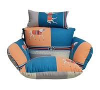 Générique Coussin pour Fauteuil Suspendu « Œuf » Et Balancelle De Porche - Galette De Siège Lavable - pour Intérieur, Extérieur, Terrasse, Jardin, Hamac Et Bureau (Fauteuil Non Inclus)